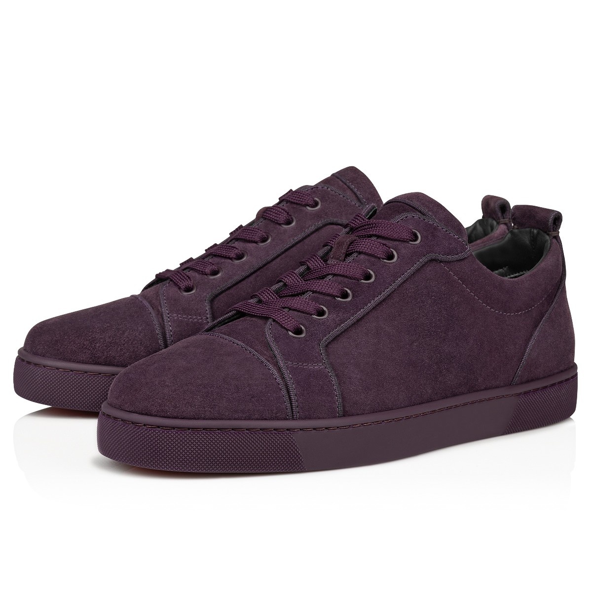 Purple louboutin sneakers online