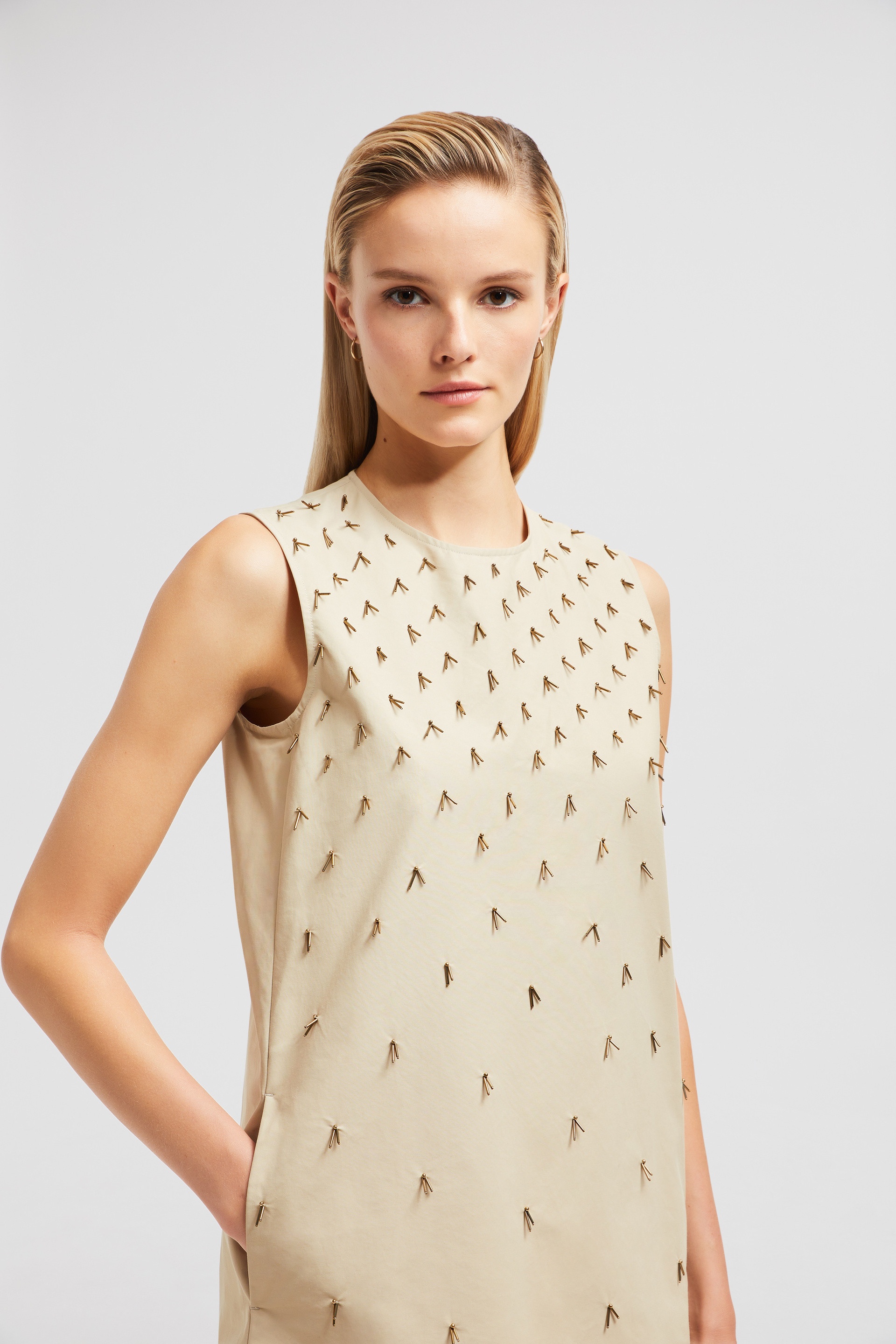 Beaded Mini Dress - 4