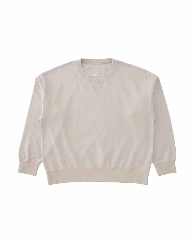 CAMPUS SWEAT L/S (C/WS) IVORY - 1