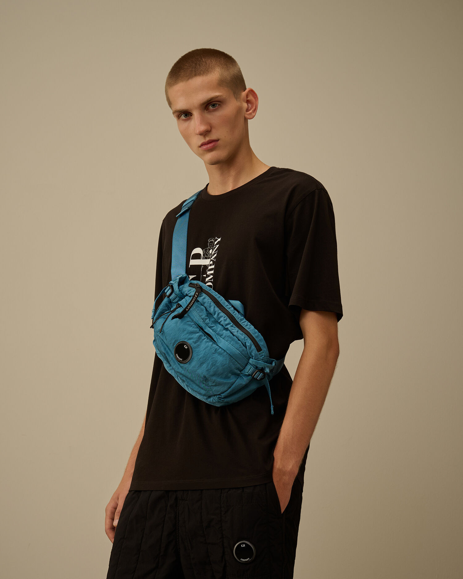 Nylon B Lens Crossbody Pack - 2