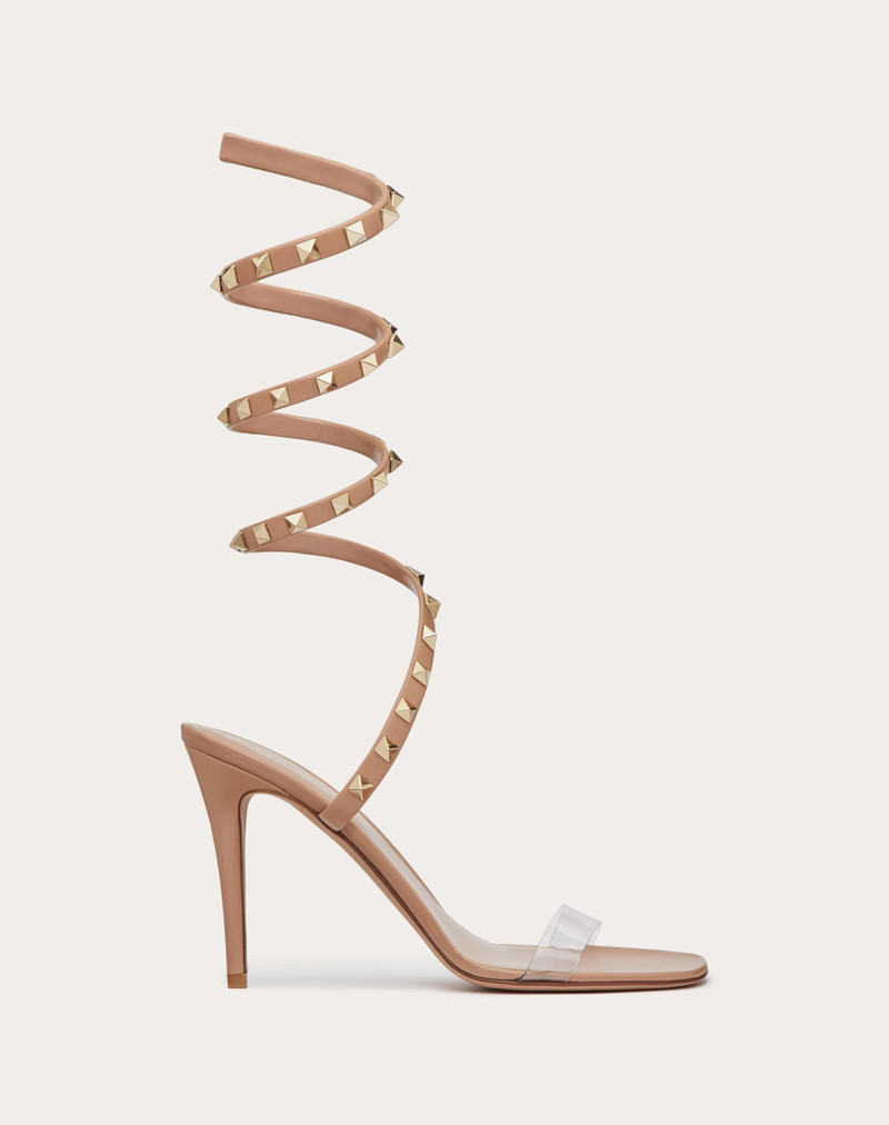 ROCKSTUD KIDSKIN SANDAL 100MM 1