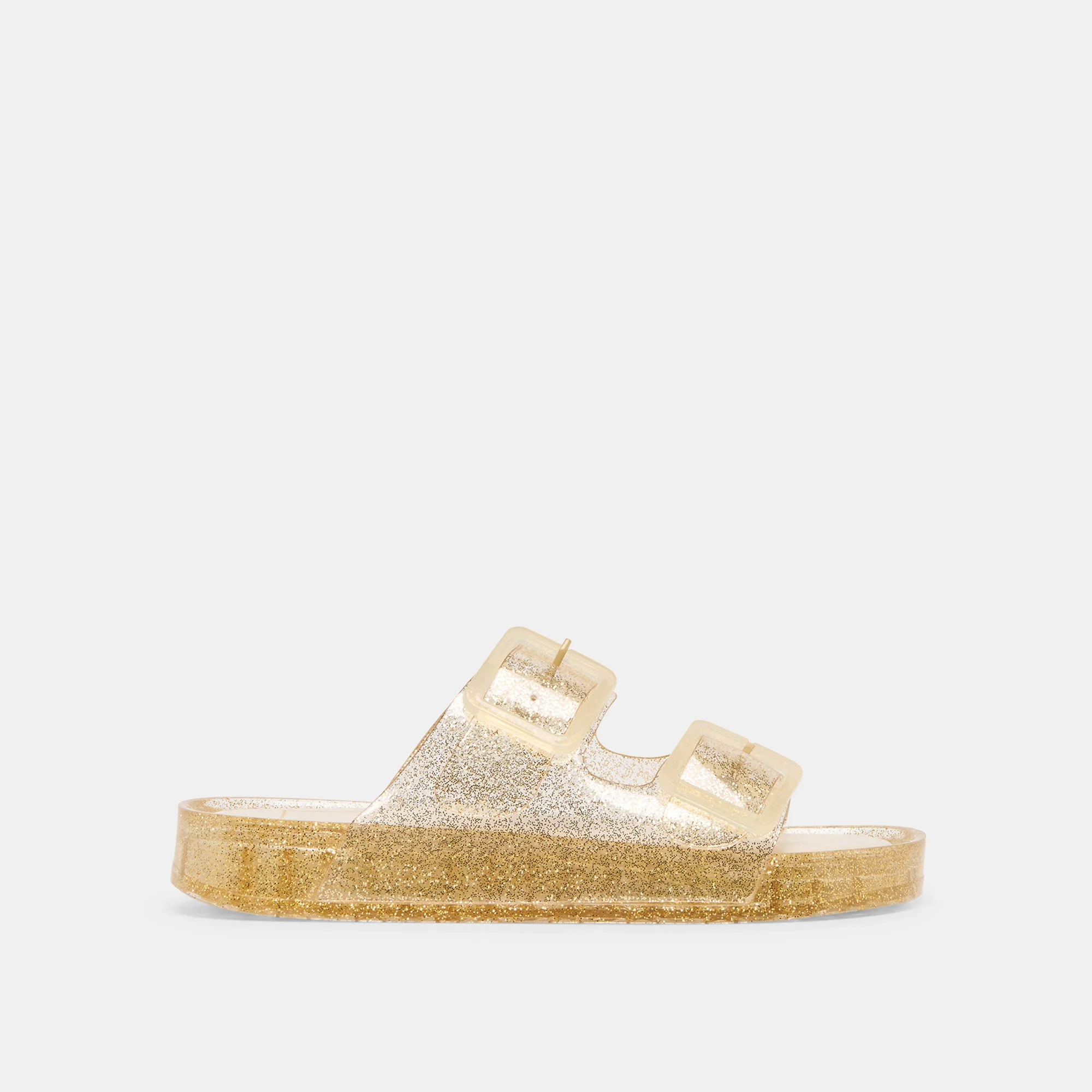 JULIO SANDALS GOLD VINYL - 1