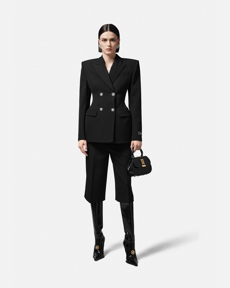 VERSACE Hourglass Double-Breasted Blazer outlook