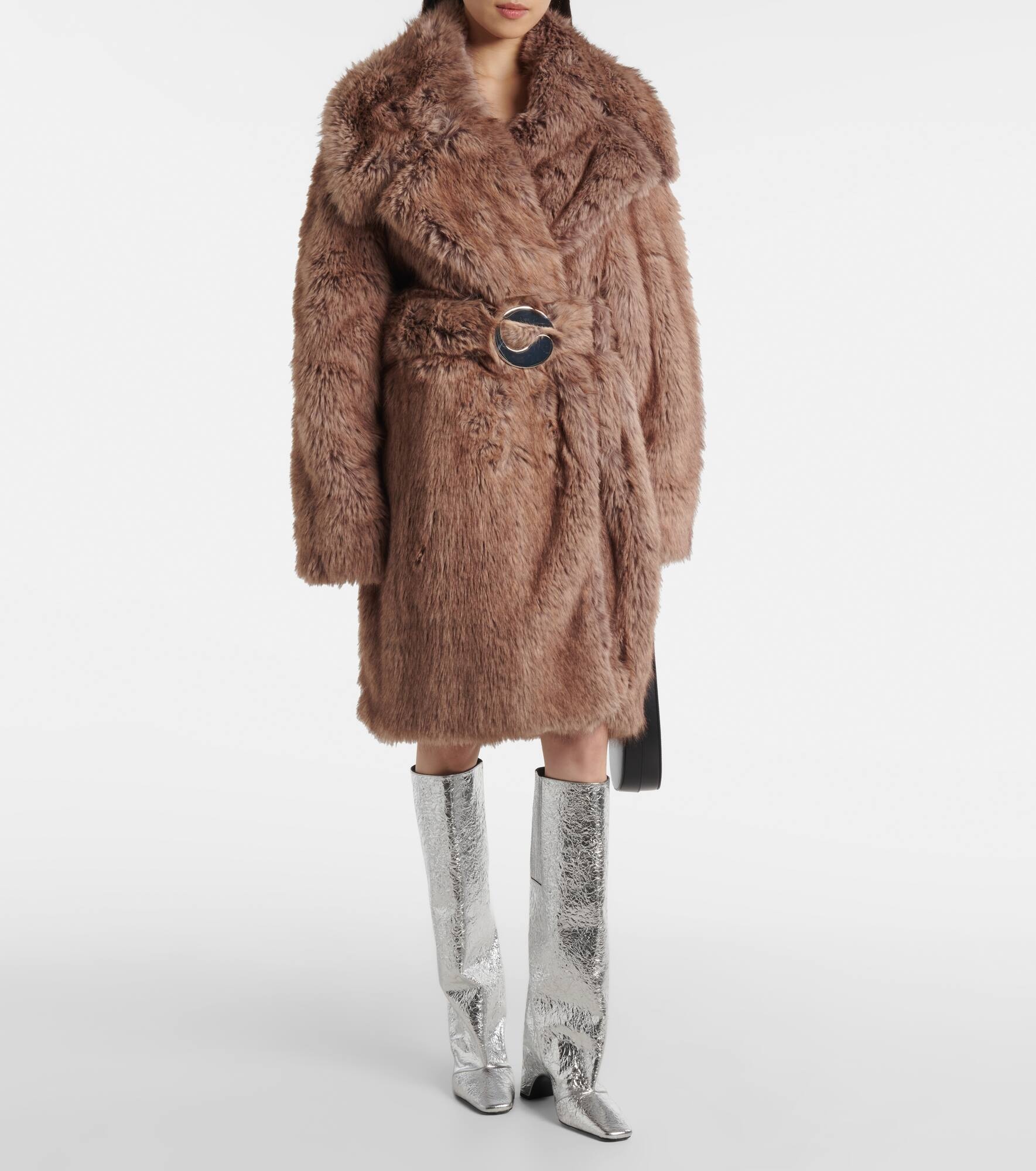Foil Bridge 85 leather knee-high boots - 3