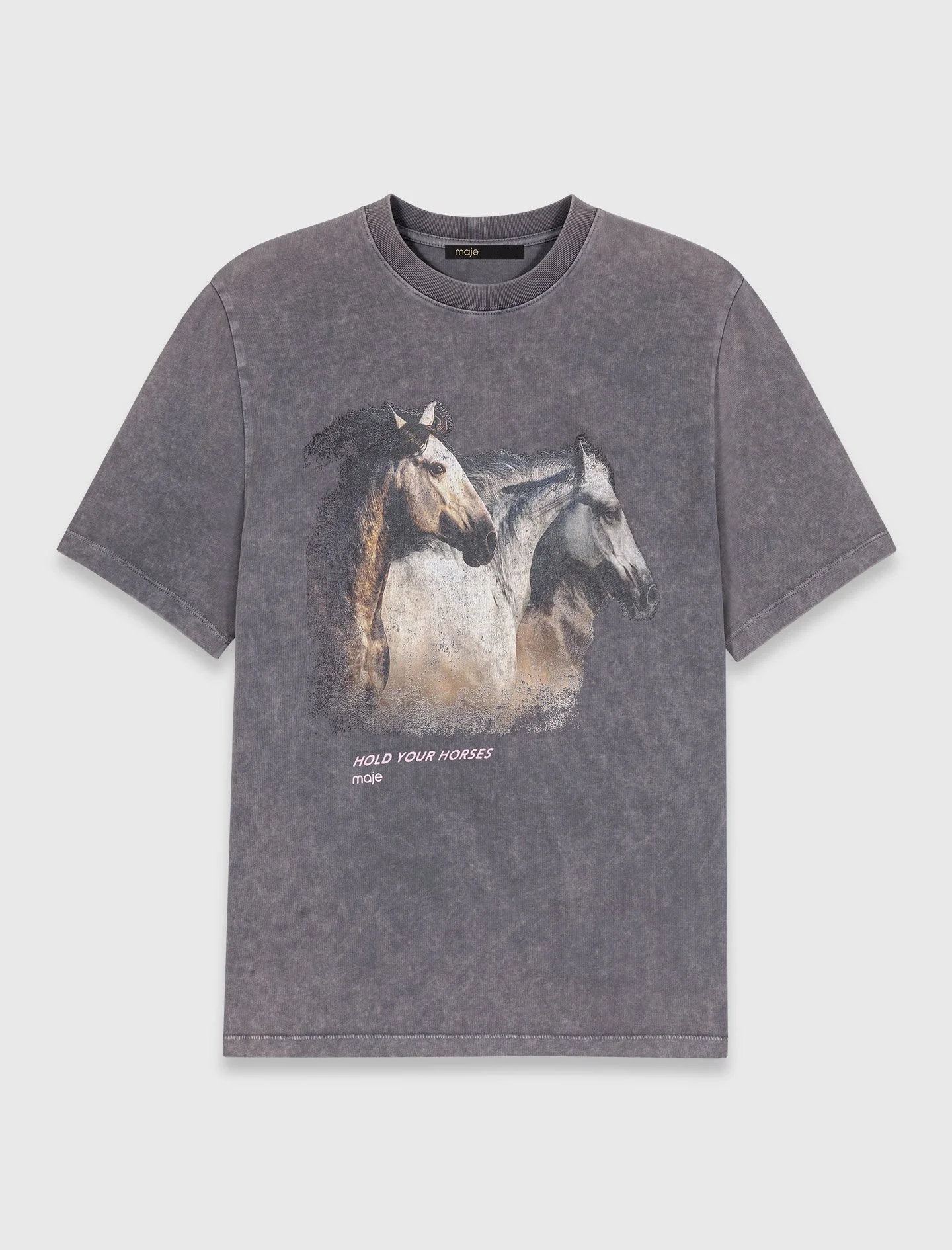 Horse print T-shirt - 1