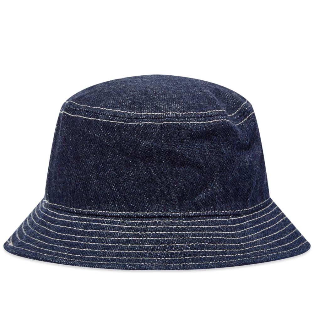 Nigel Cabourn Lybro Denim Bucket Hat - 1