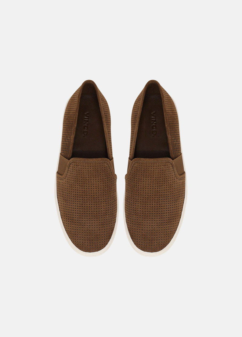 Blair Perforated Suede Sneaker 4