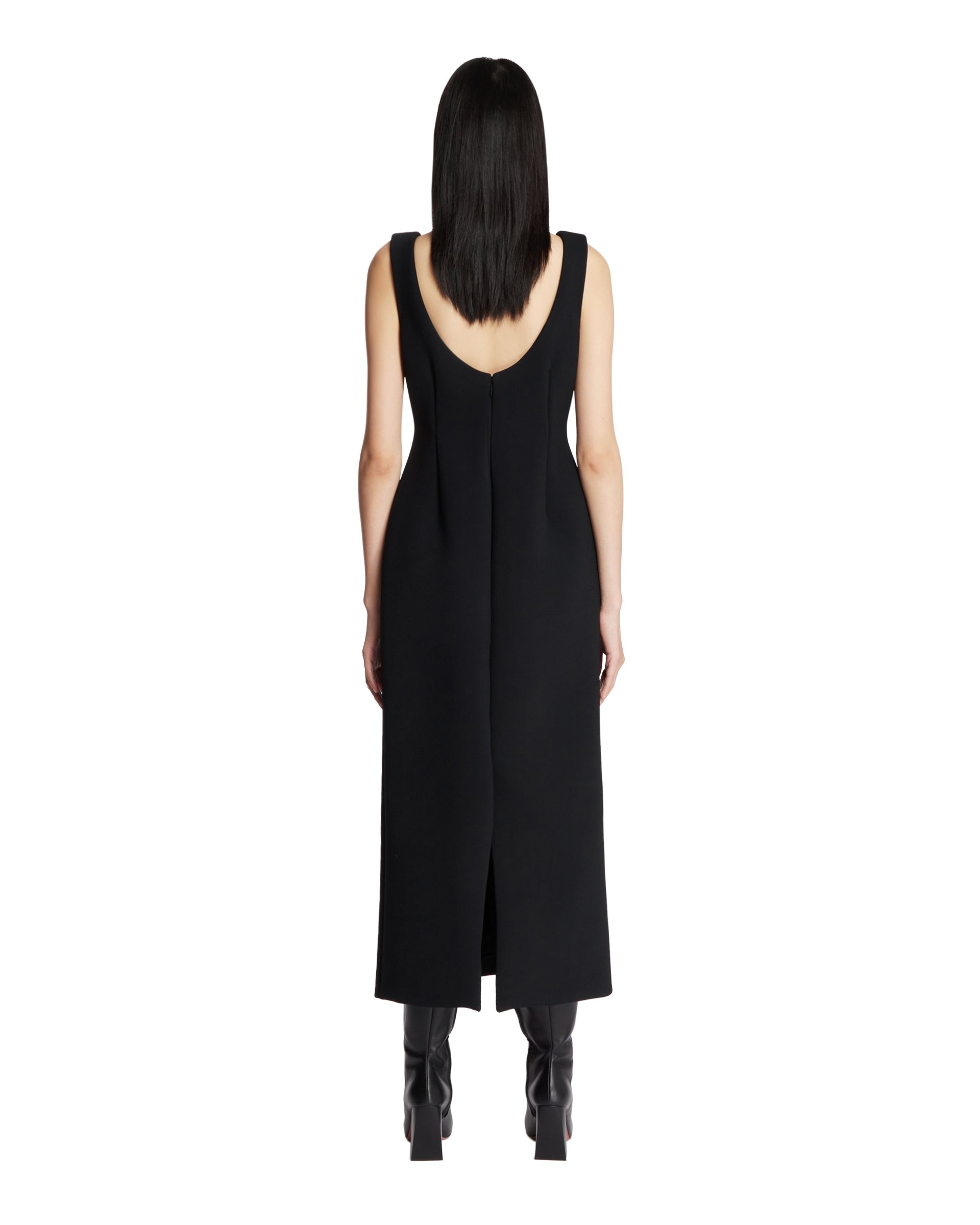 Black Midi Dress - 3