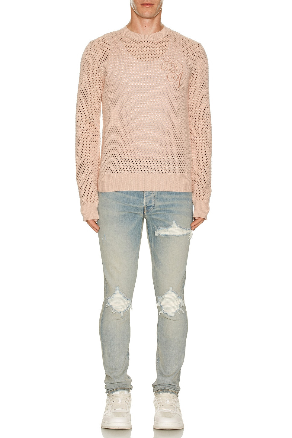 MA Swirl Crotchet Crewneck - 5