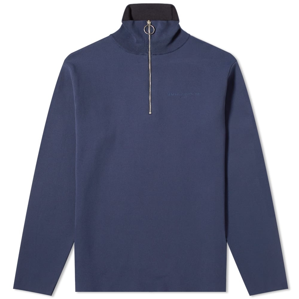 Maison Kitsuné Technical Half Zip Sweat - 1