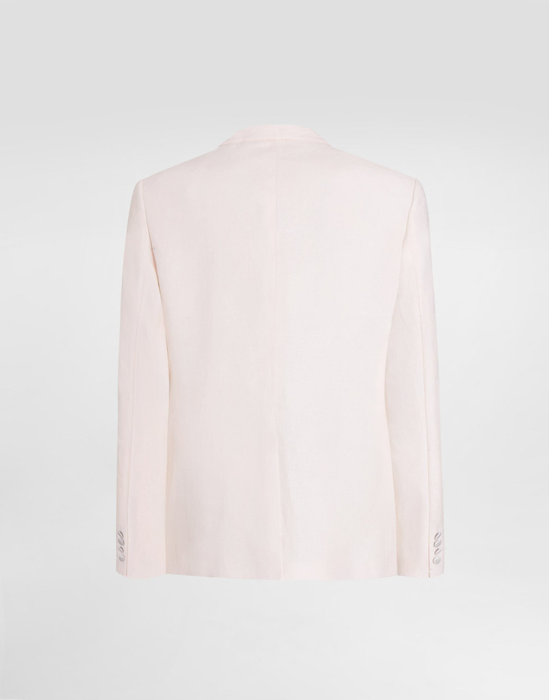 Dolce & Gabbana Double-breasted suit in linen canvas outlook