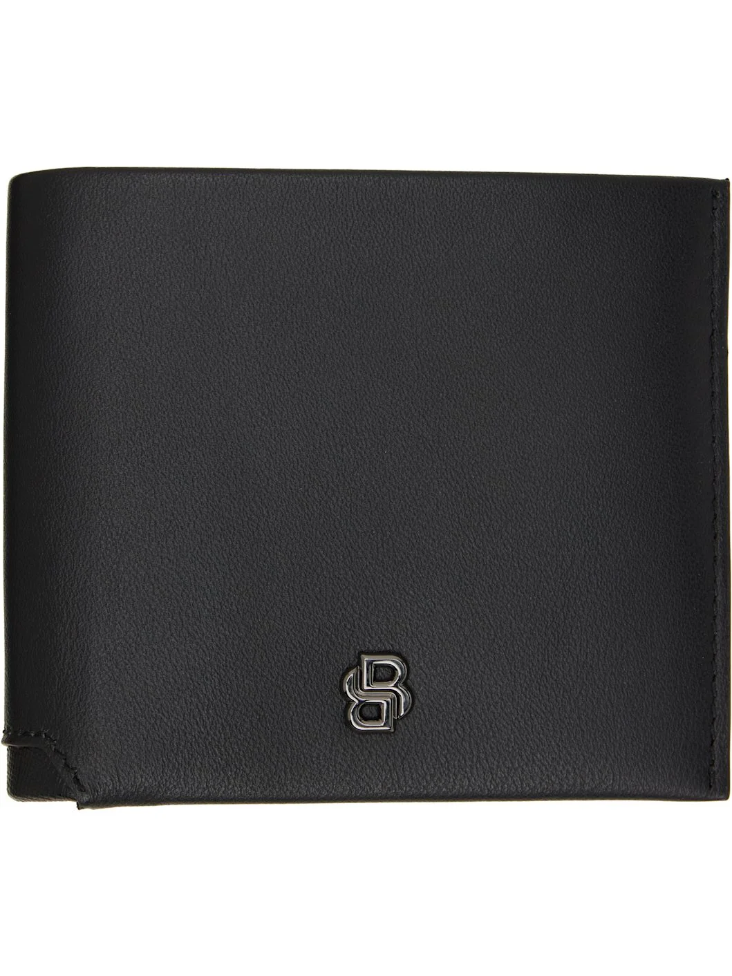 Black Goatskin Bifold Wallet - 1