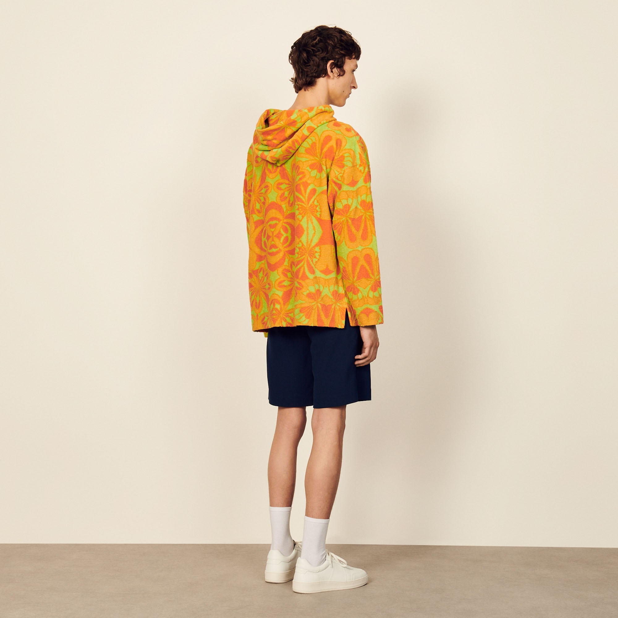 Oversized terrycloth hoodie - 3
