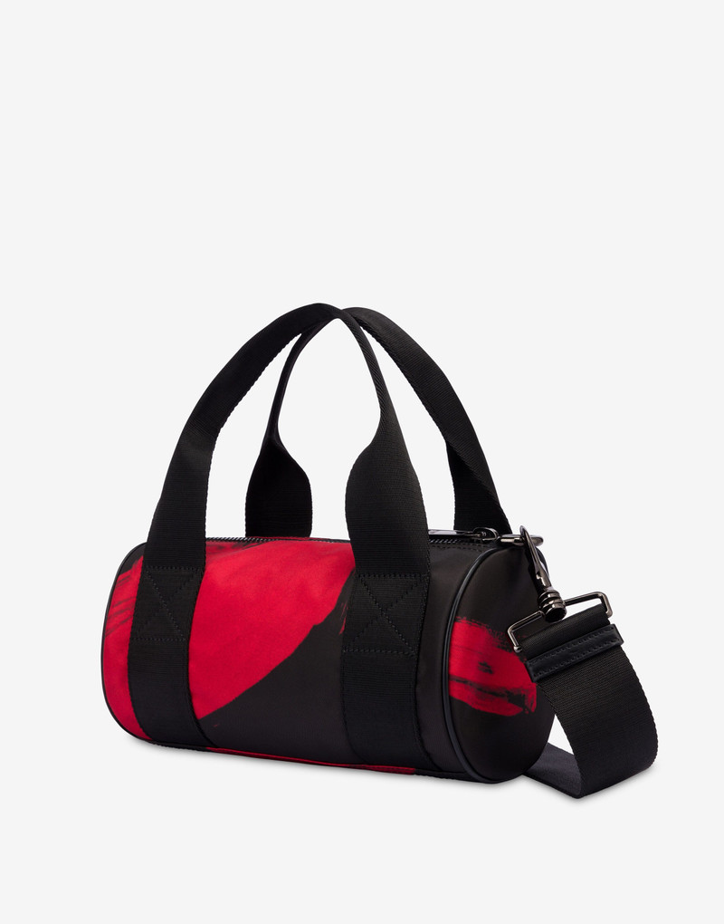 Moschino SHADOWS & SQUIGGLES NYLON MINI BAG outlook