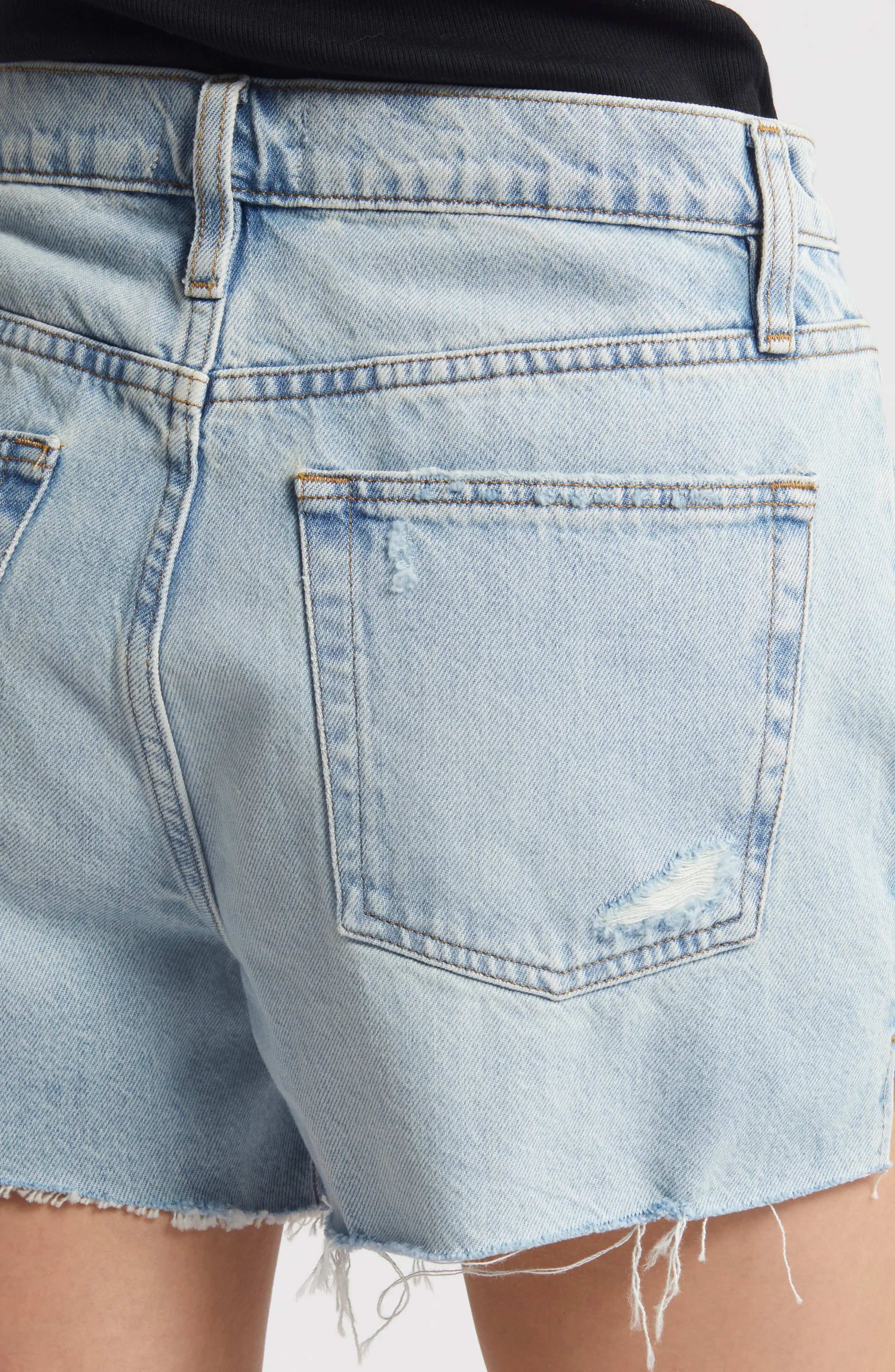 The Vintage Relaxed Denim Shorts - 4