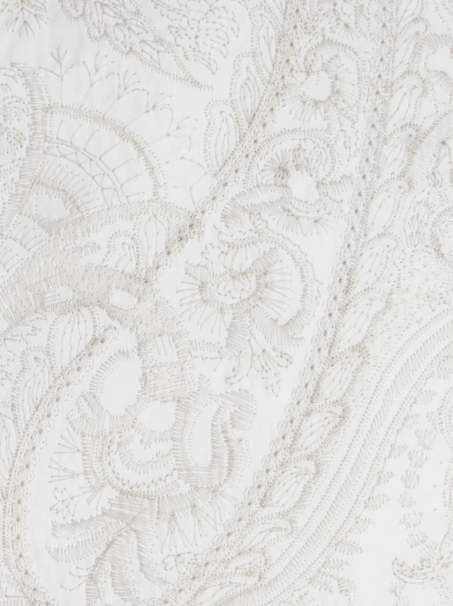 SHIRT WITH EMBROIDERED PLASTRON - 6