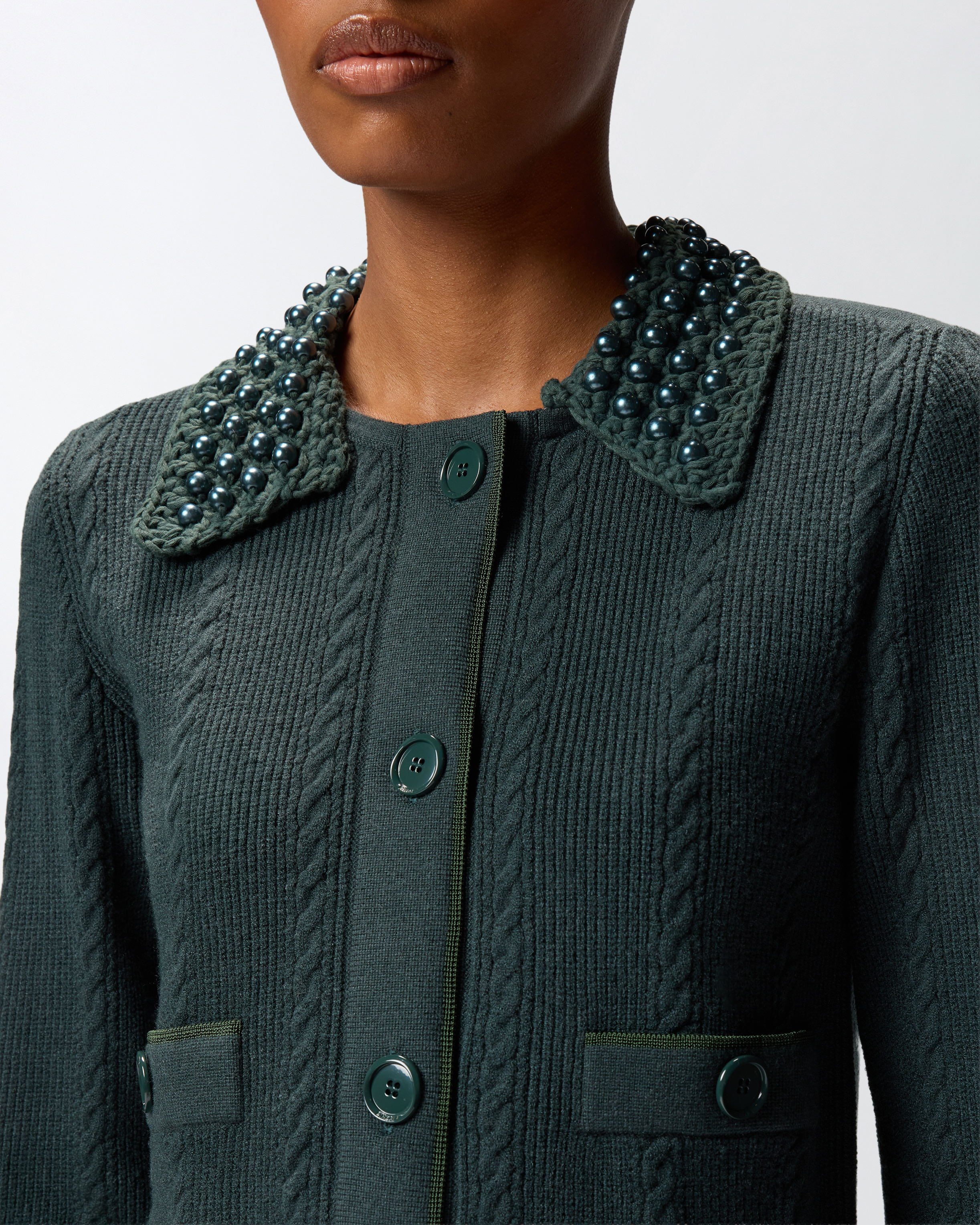 SHORT KNIT JACKET - 5
