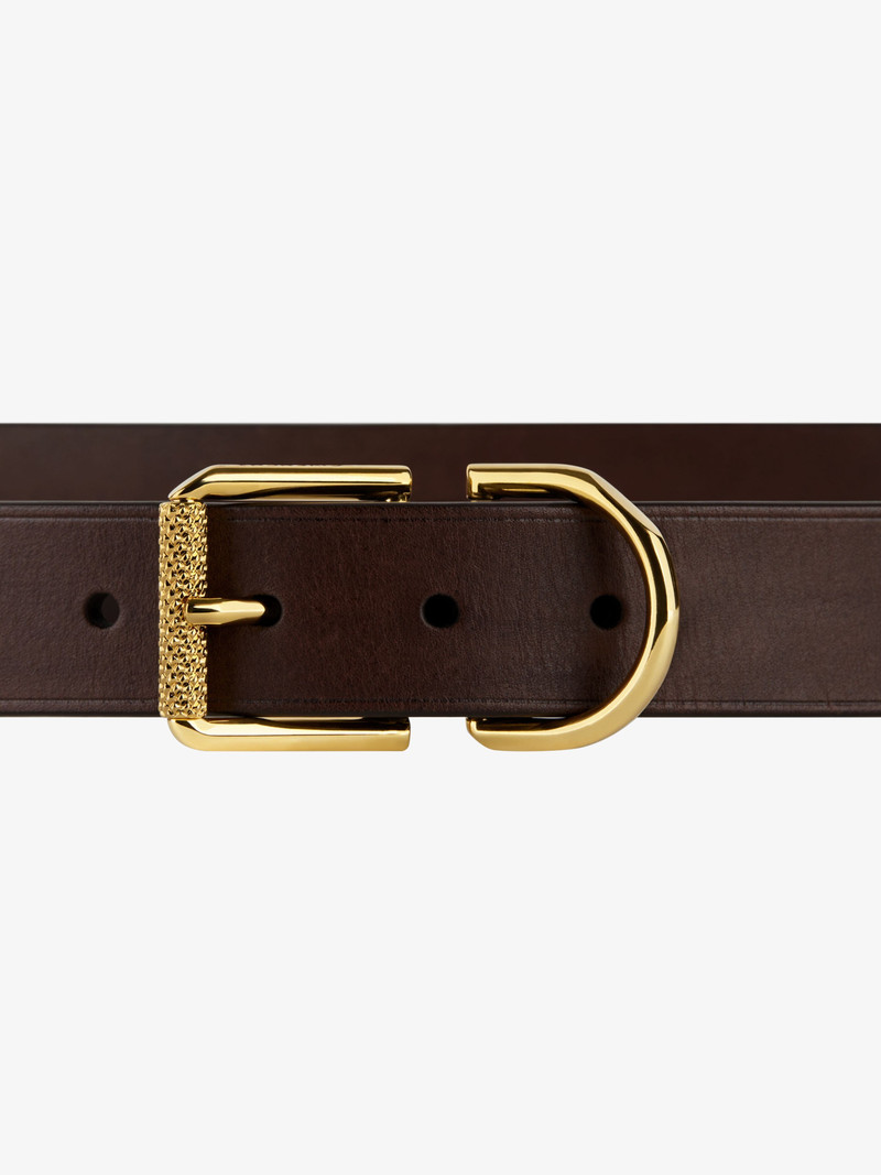 Givenchy VOYOU BELT IN LEATHER outlook