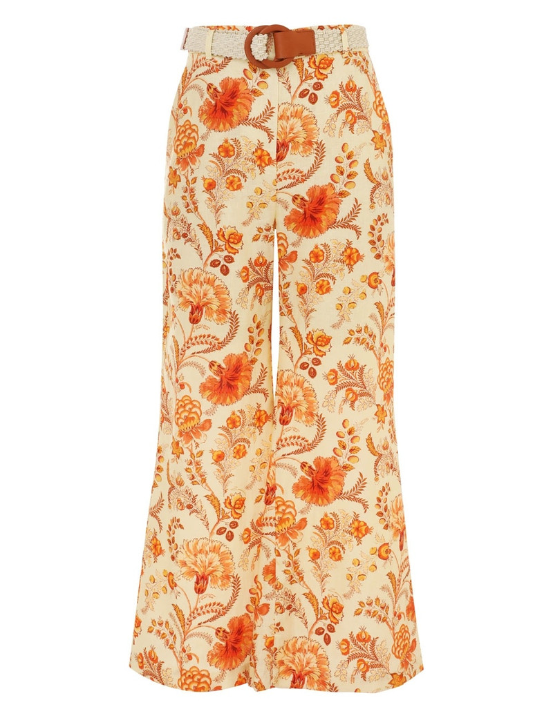 JUNIE CROP FLARED PANT - 1