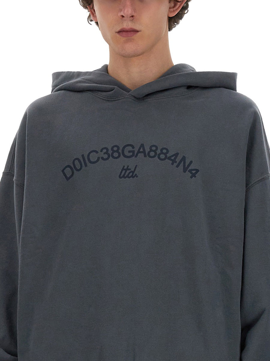 Dolce & Gabbana Men Sweatshirt With Logo - 4