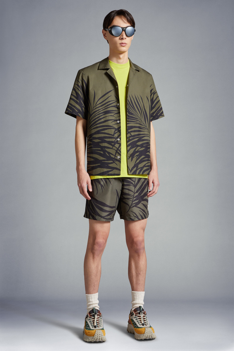 Moncler Printed Swim Shorts outlook