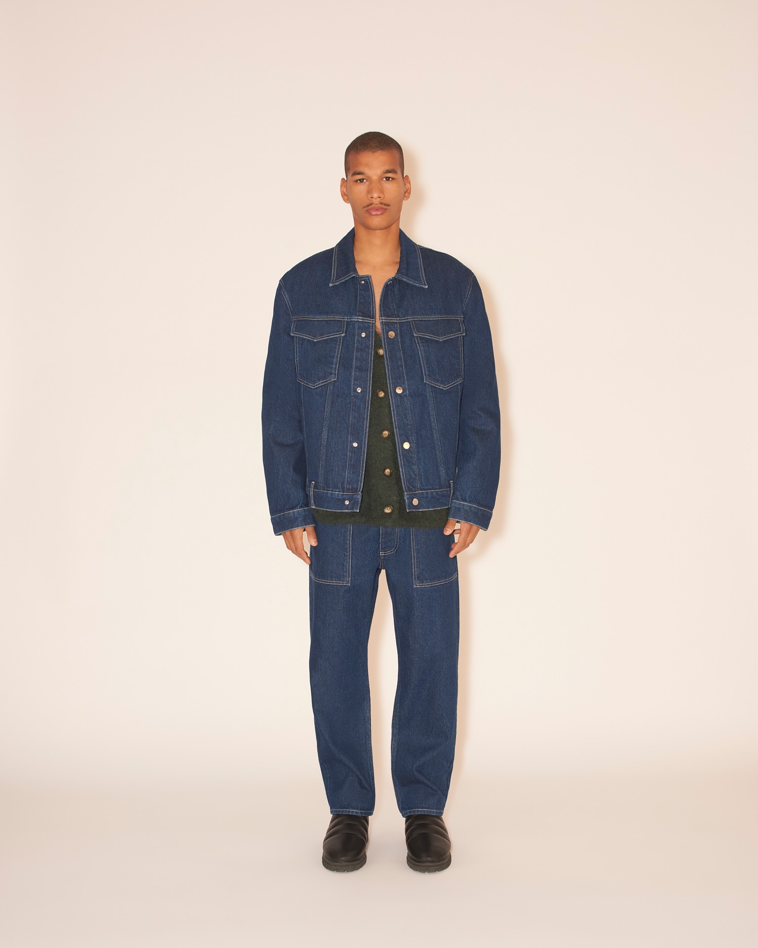 BOYCE - Patch pocket jacket - Eco indigo - 3