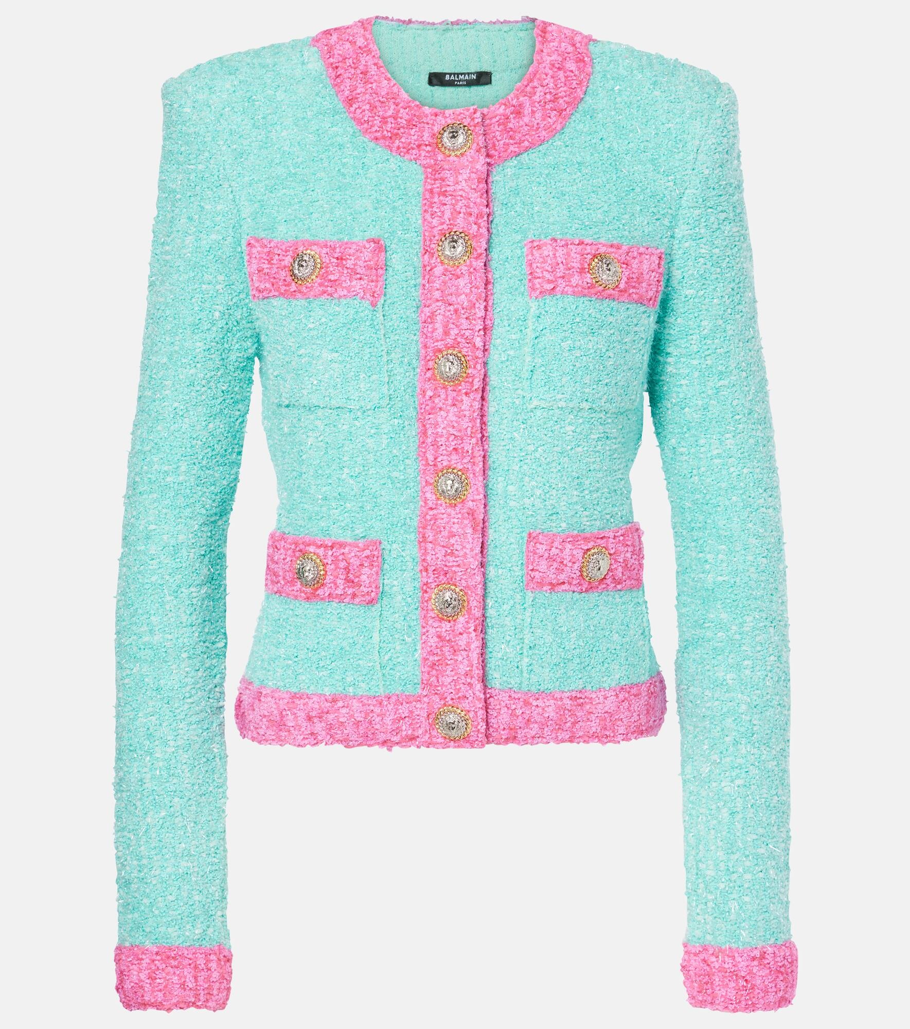 Balmain Knitted blazer mytheresa REVERSIBLE