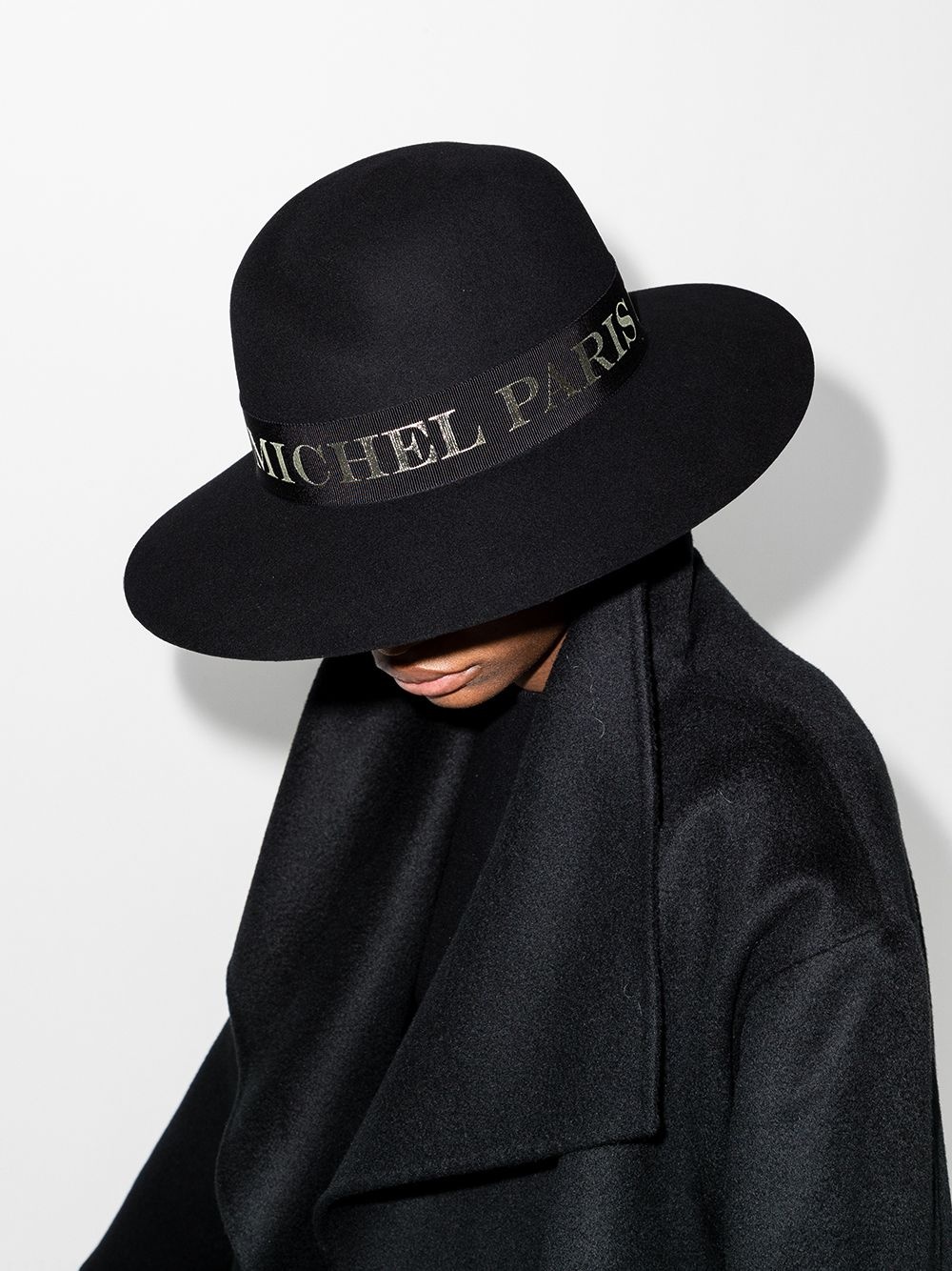 Virginie logo-tape fedora hat - 2