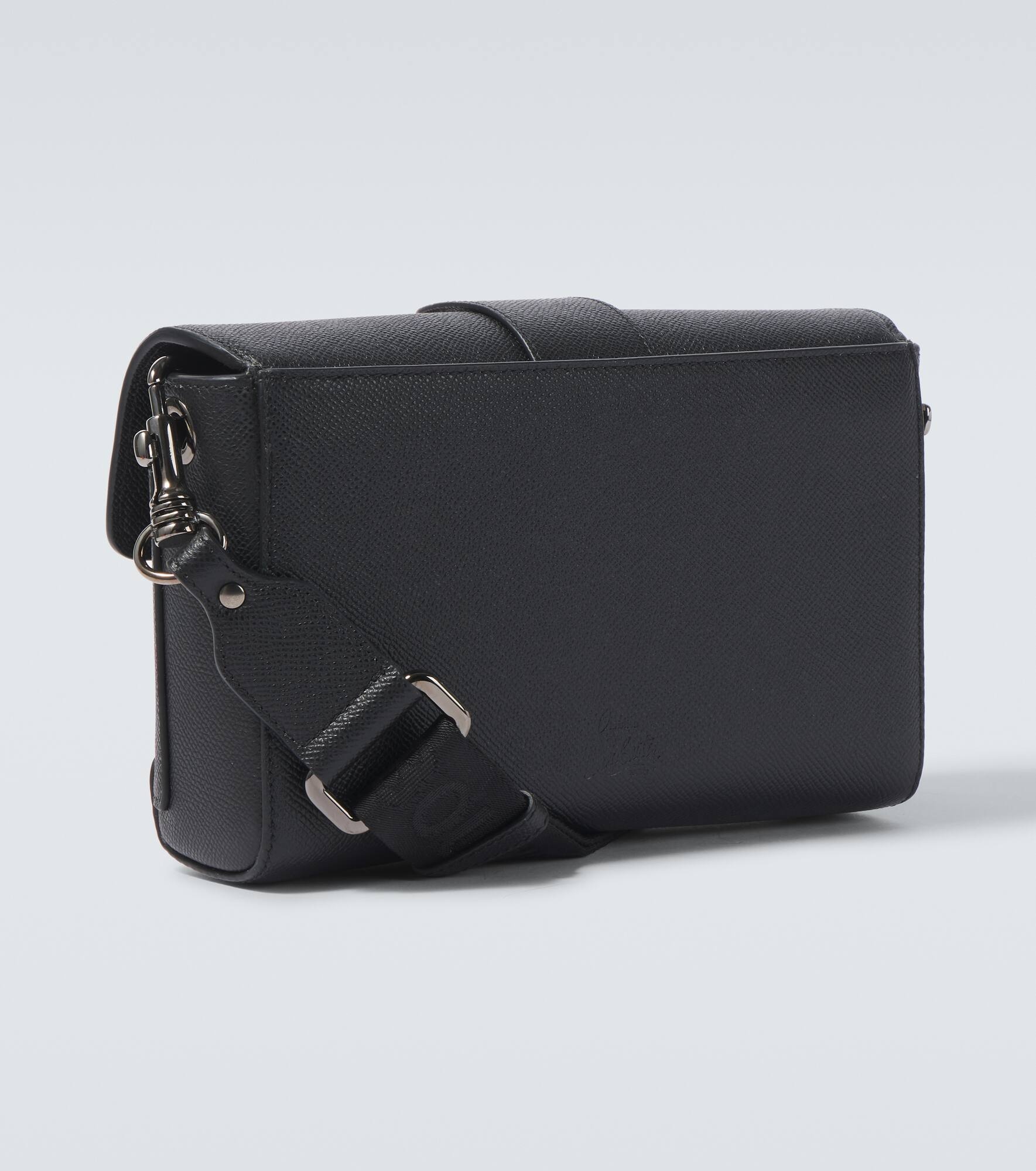 Groovy leather crossbody bag - 5