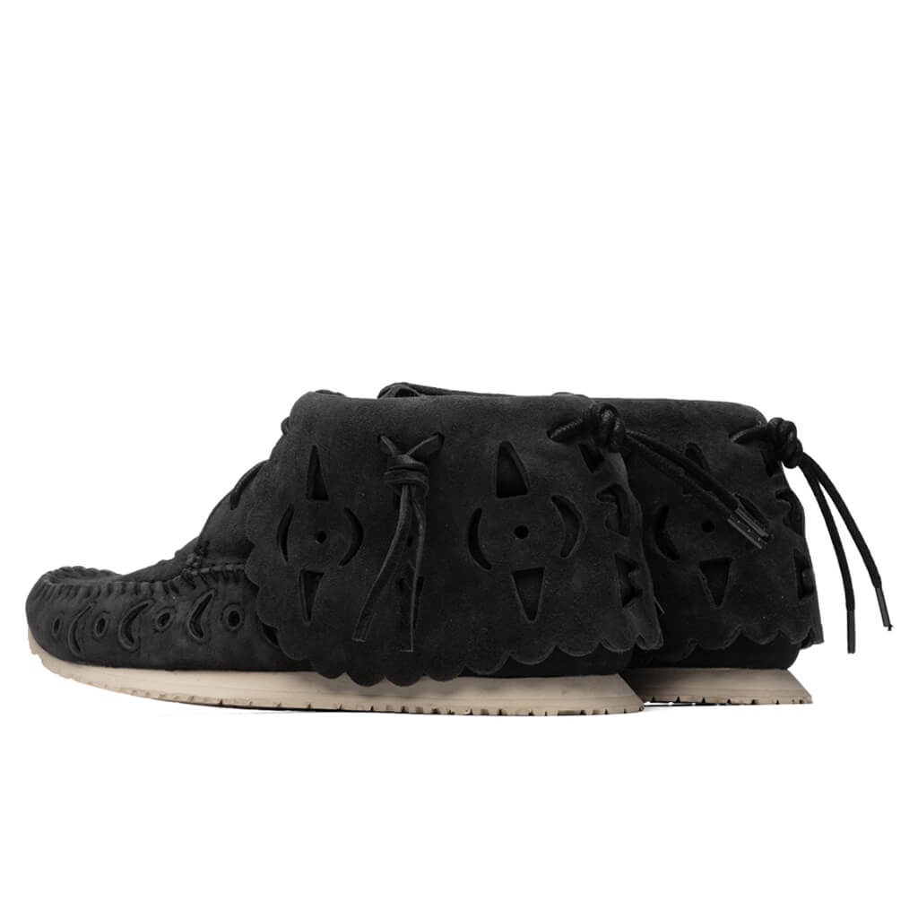 VISVIM FBT BEARFOOT PERF-FOLK - BLACK - 3