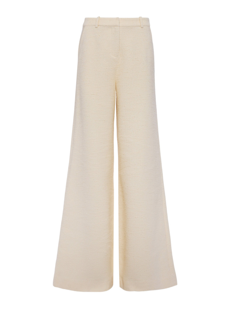 Pilar Tweed Wide-Leg Pant 1