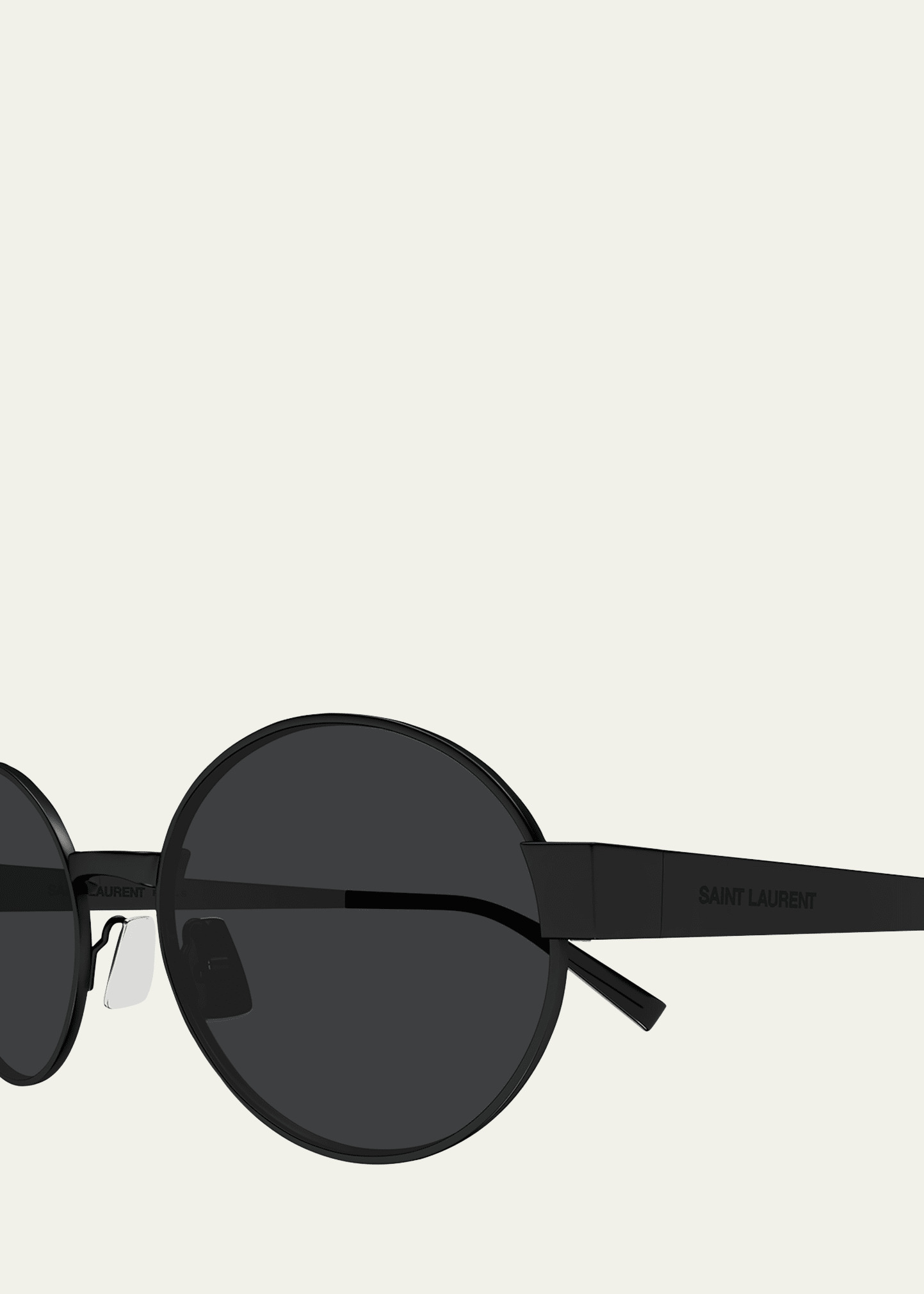 Logo Metal Oval Sunglasses - 3