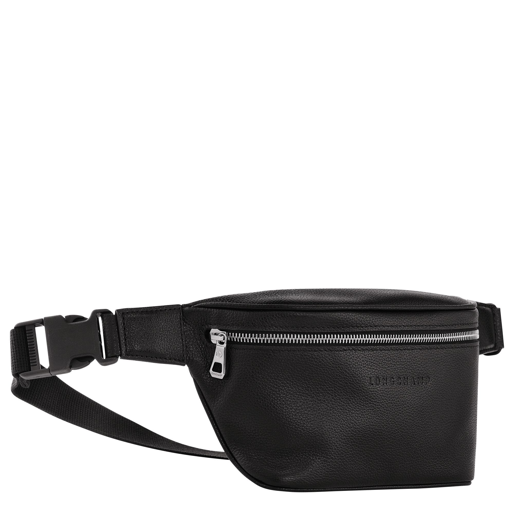 Le Foulonné Belt bag Black - Leather - 3