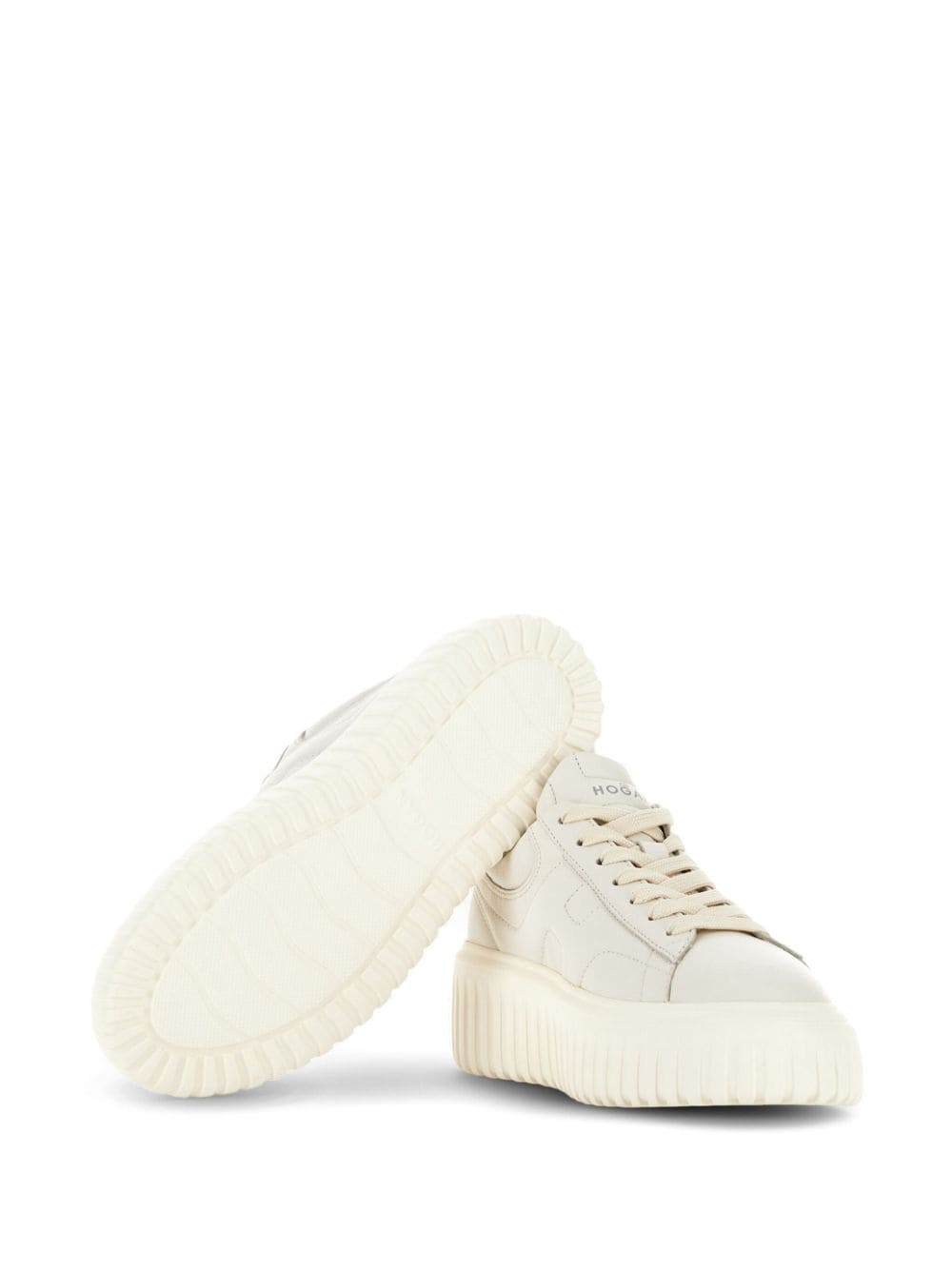 logo-embroidered low-top sneakers - 5