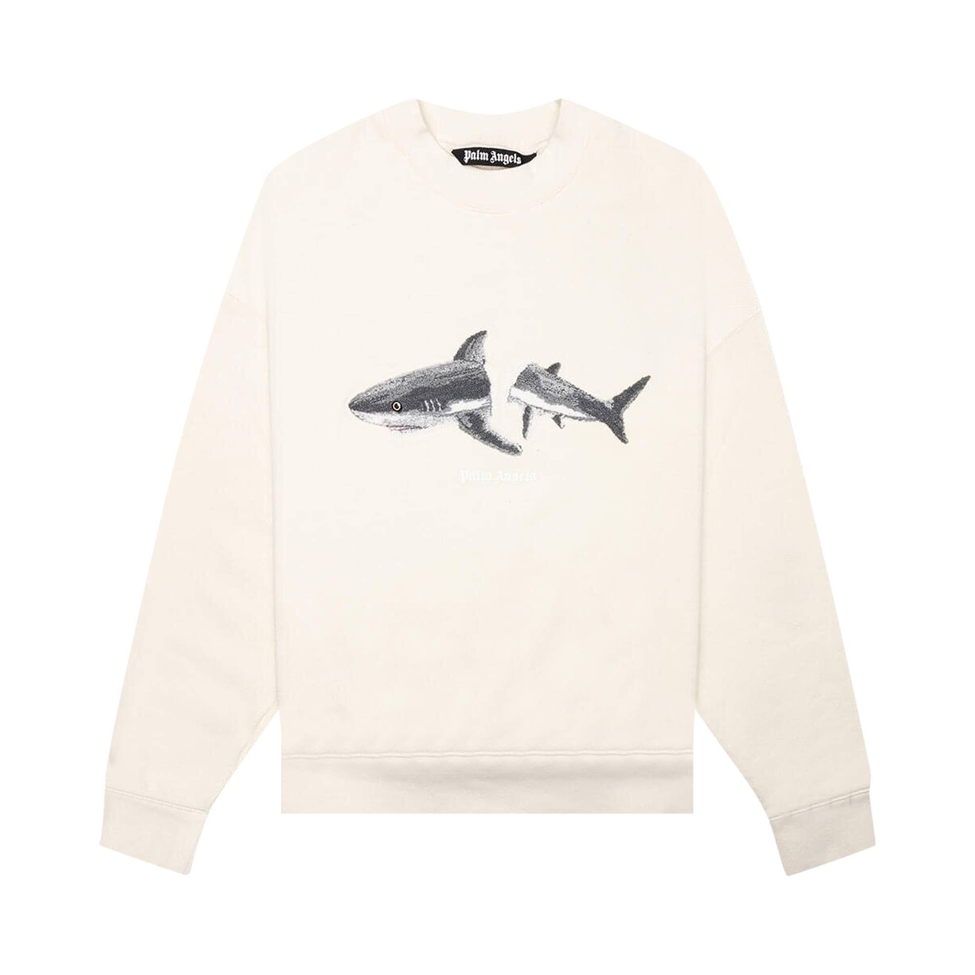 Palm Angels Shark Crew 'Butter/Green' - 1