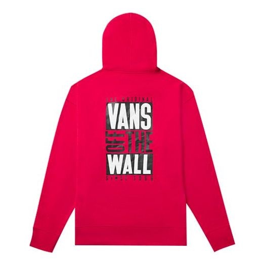 Vans Logo Alphabet Printing Couple Style Red VN0A4ML3IZQ - 2