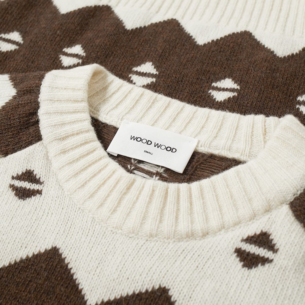 Wood Wood Kevin Fair Isle Sweat - 3