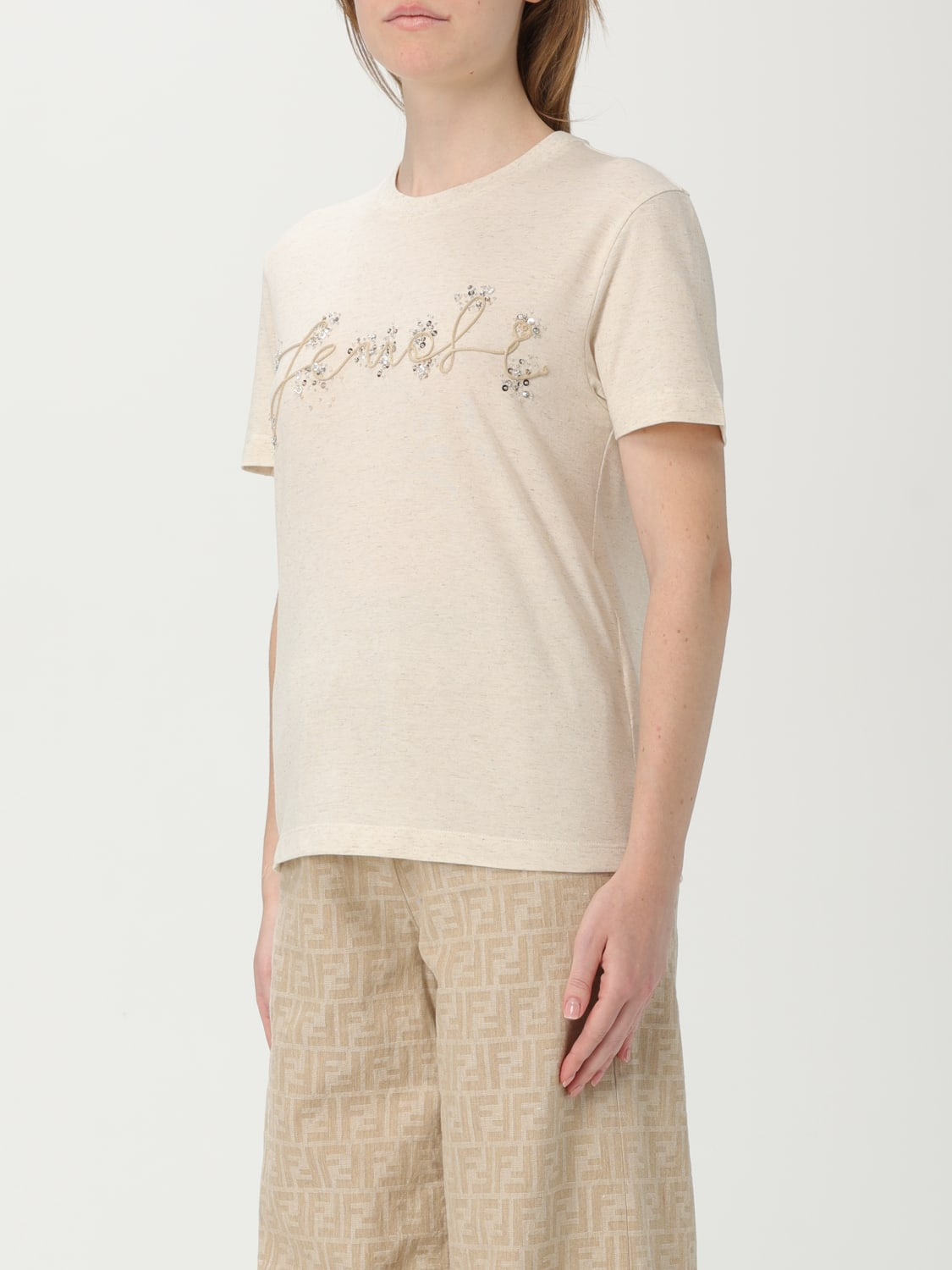 T-shirt woman Fendi - 4