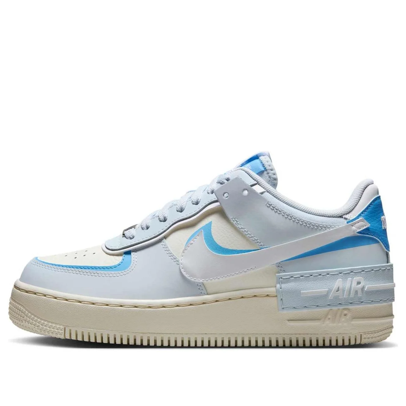 (WMNS) Nike Air Force 1 Shadow 'Blue Tint Pale Ivory' DZ1847-400 - 1