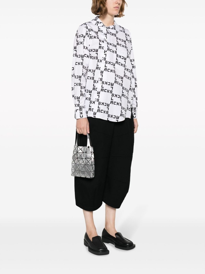 BAO BAO ISSEY MIYAKE Platinum Coffret geometric-detail tote bag outlook