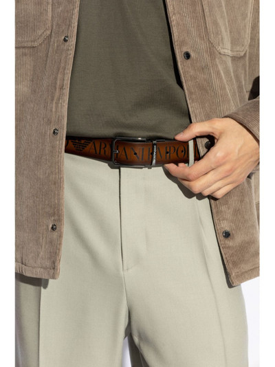 EMPORIO ARMANI leather belt outlook