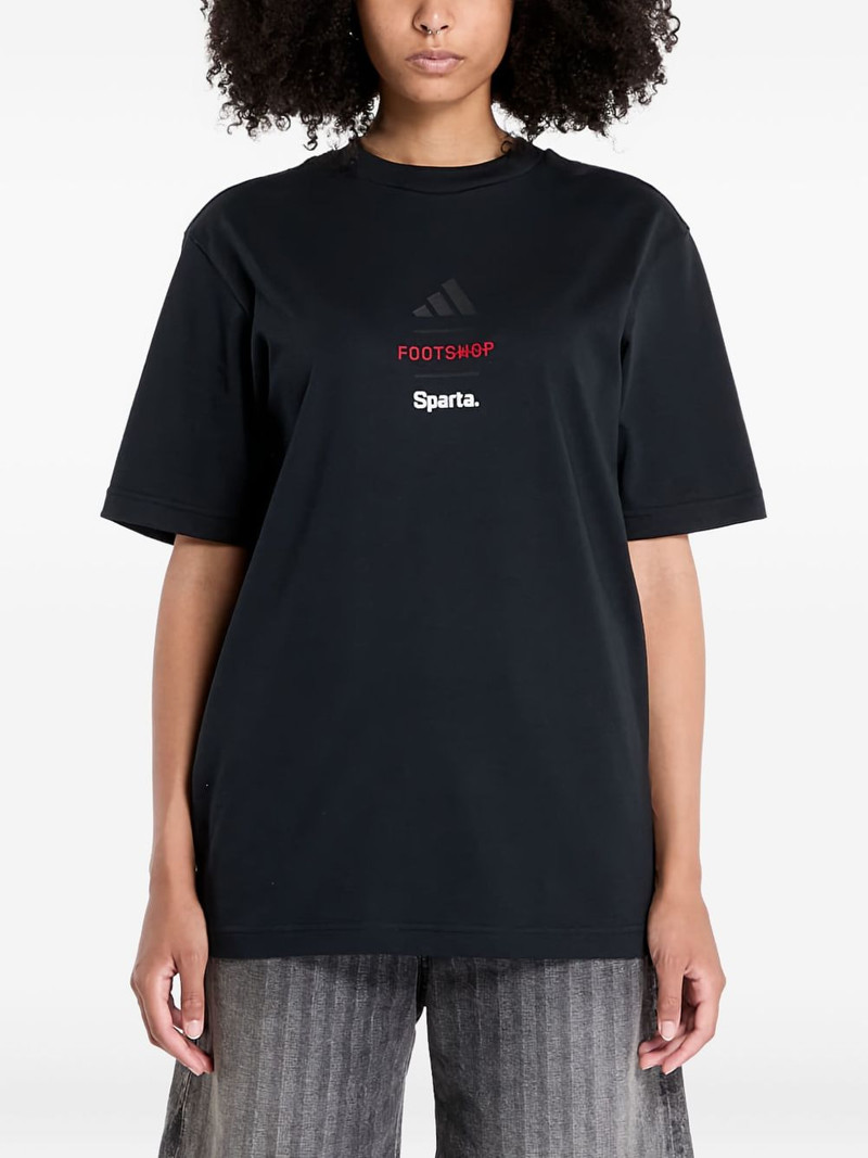 x Footshop x Sparta logo-print T-shirt 1