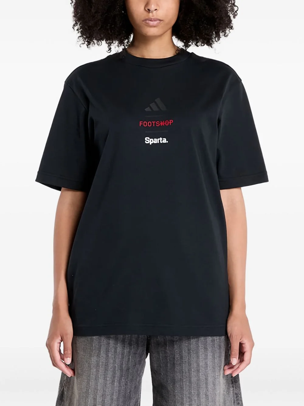 x Footshop x Sparta logo-print T-shirt - 1