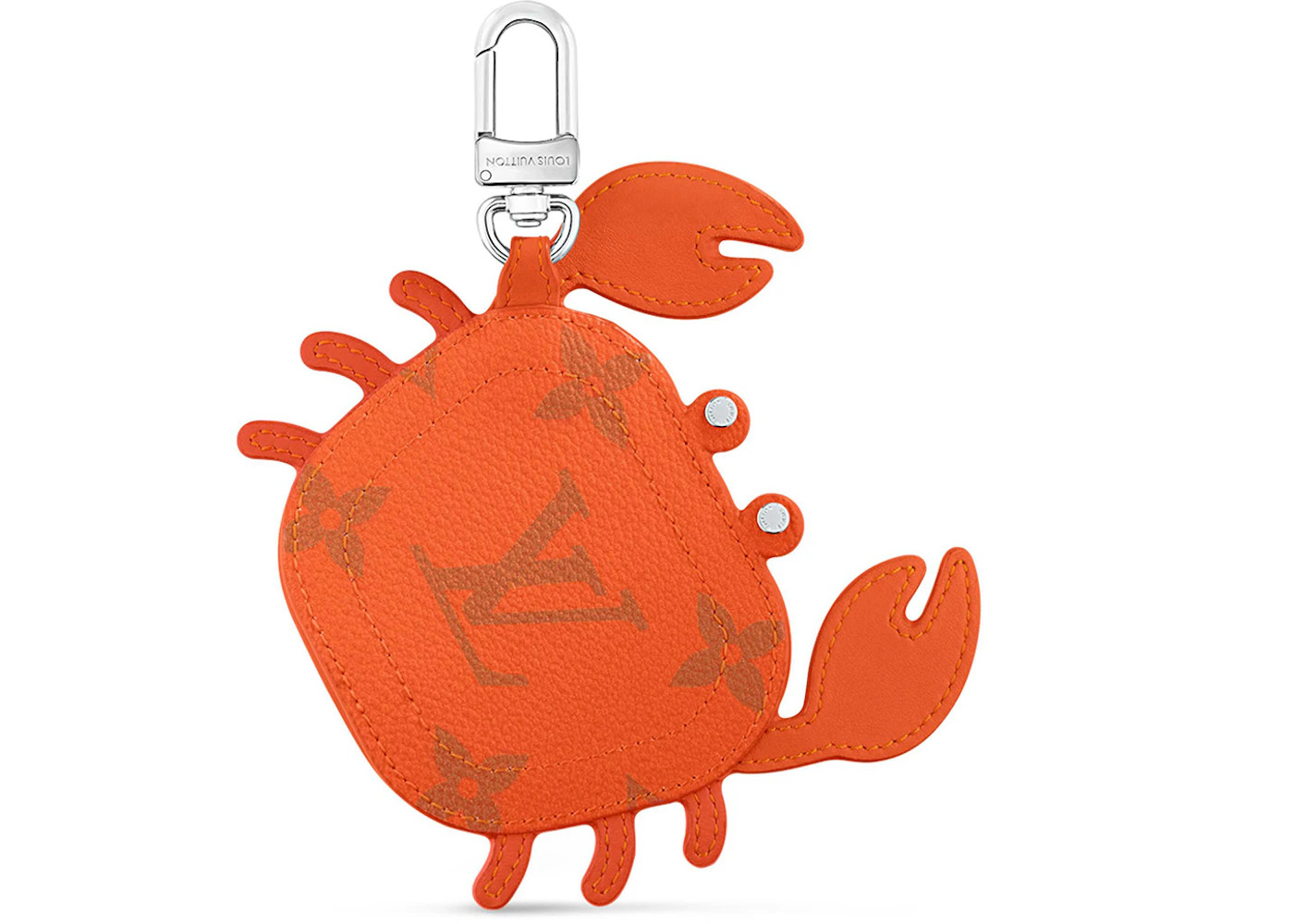 Louis Vuitton LV Crab Bag Charm Orange - 3
