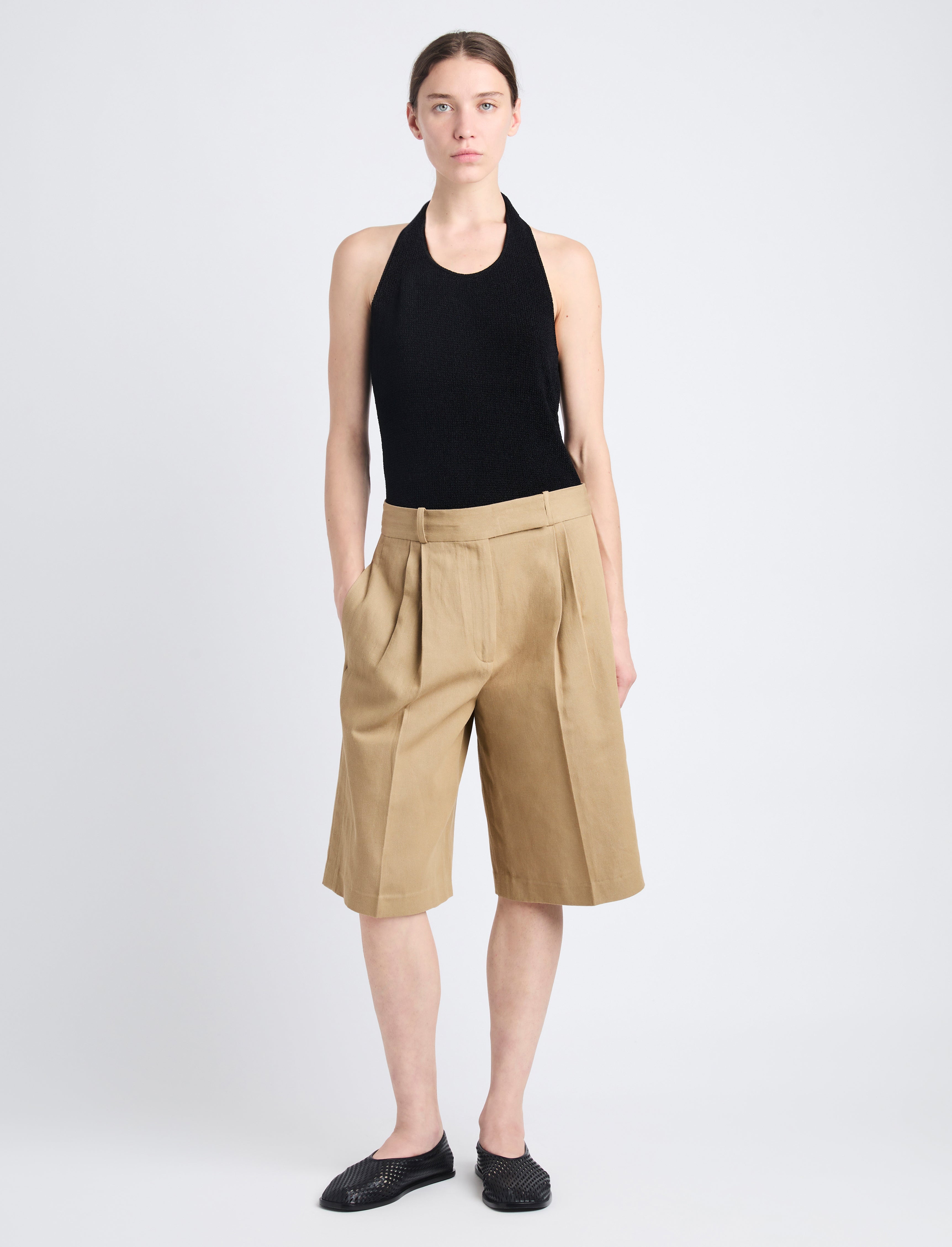 Jenny Short in Cotton Linen - 2