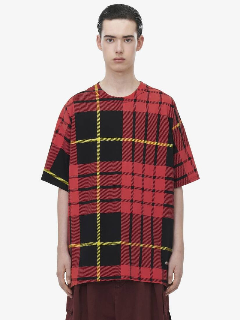 Alexander McQueen MacQueen Tartan T-shirt outlook