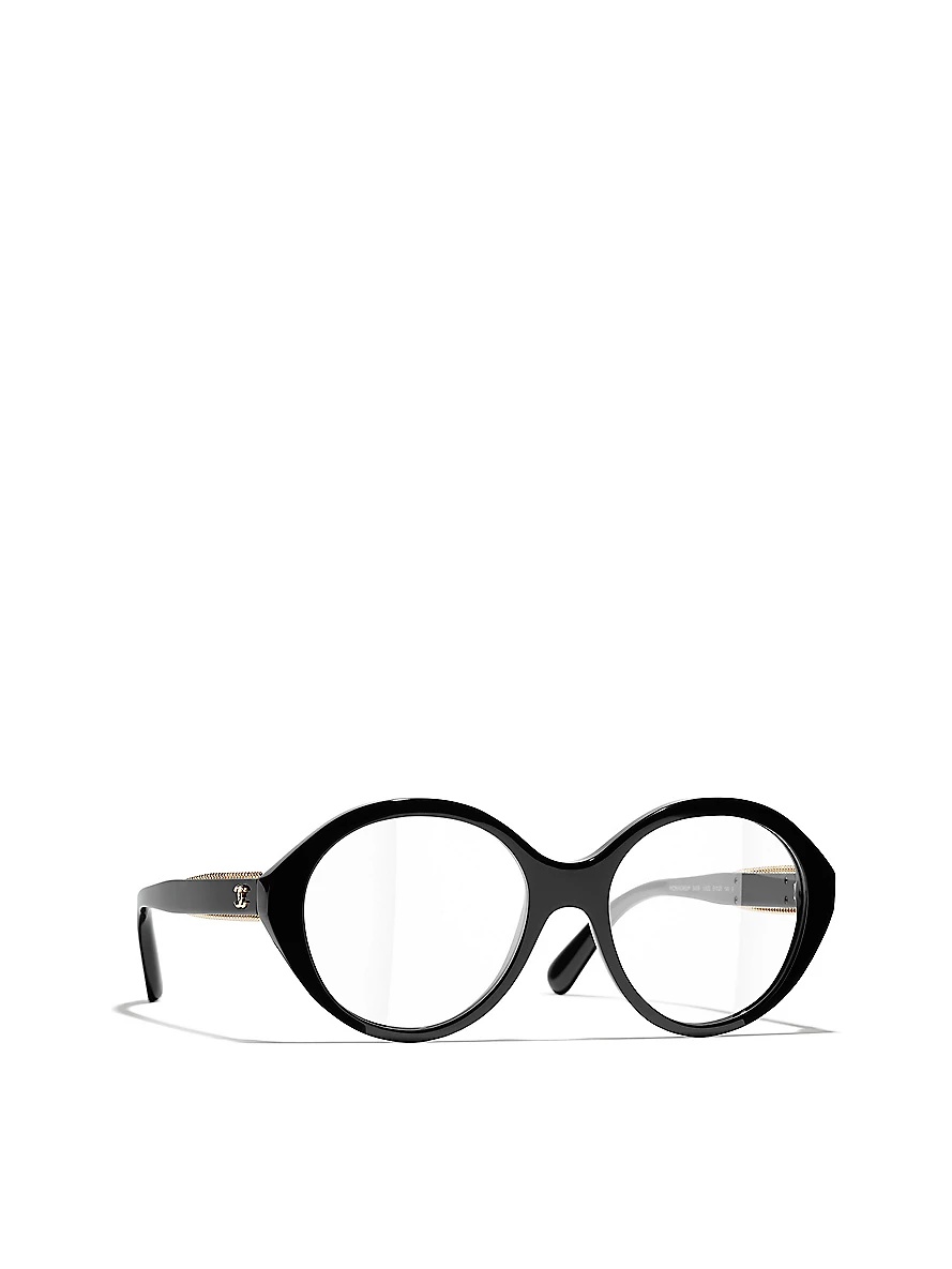 CH3459 round-frame acetate eyeglasses - 2