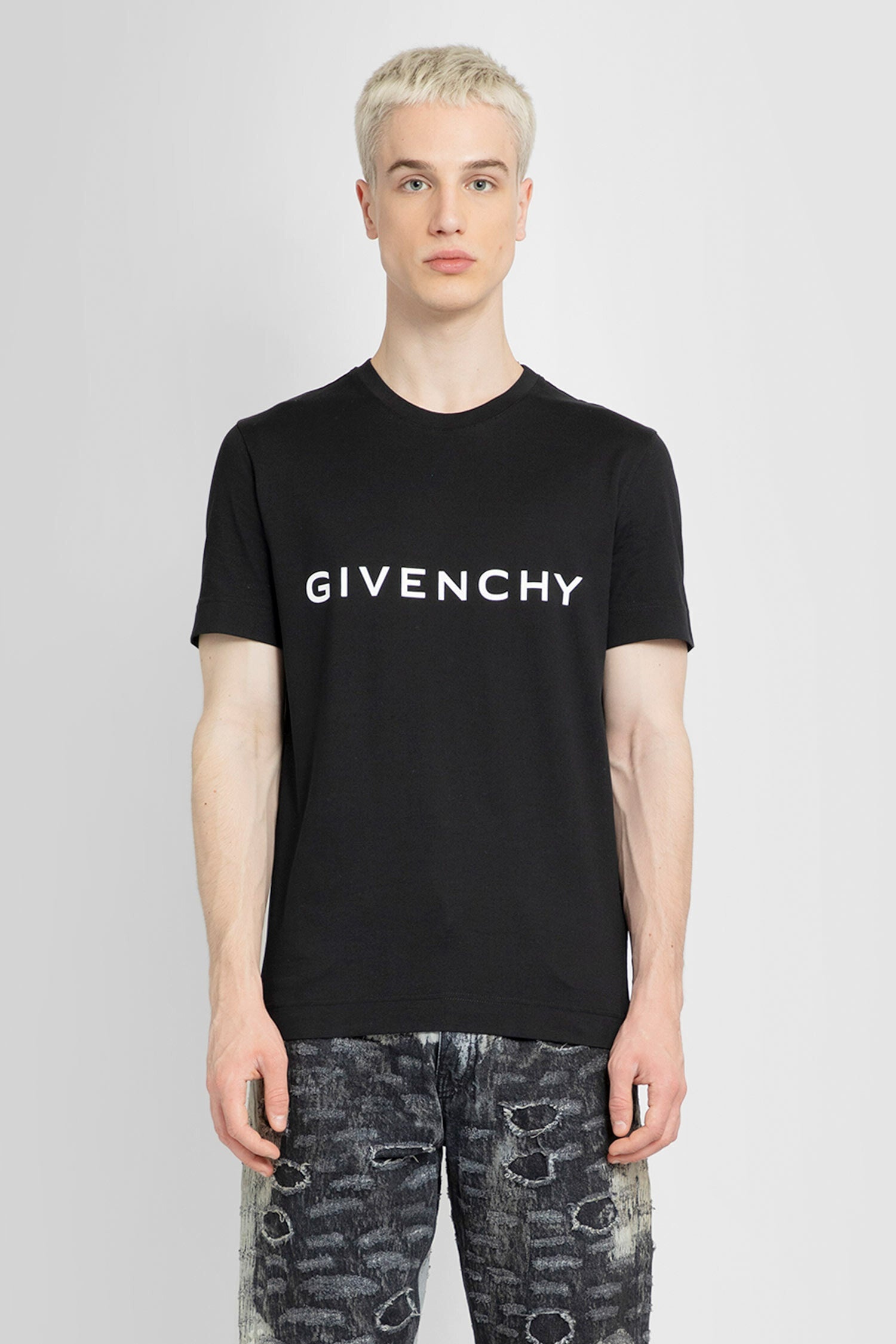 GIVENCHY MAN BLACK T-SHIRTS - 1