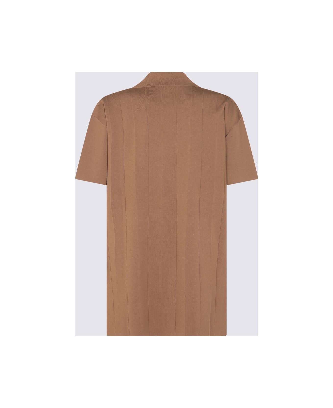 Camel Viscose Polo Shirt - 2