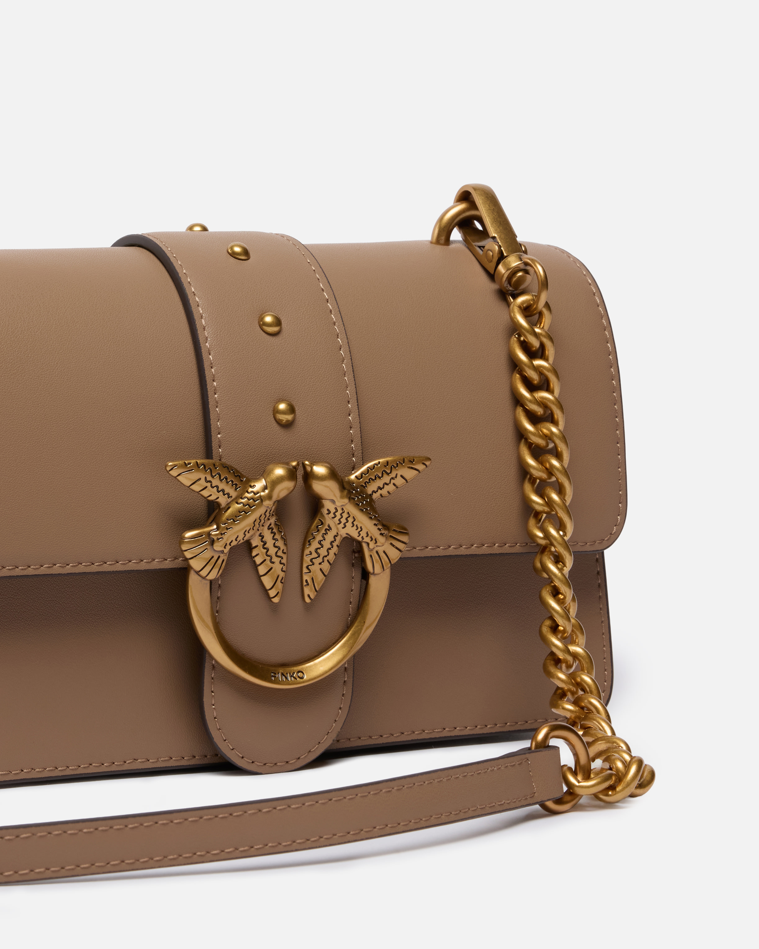 LOVE BAG ONE SMALL CROSSBODY BAG IN LEATHER - 3